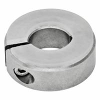 JW WINCO Shaft Collar: 1-Piece, Stainless Steel, Clamp-On, 18 mm Bore Dia, 42 mm Clearance Dia (MPN 7062.3-42-B18-NI). Key specifications — attr85402: JW WINCO; attr666006: Metric.