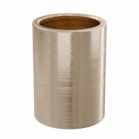 Sleeve Bearing: Bronze, SAE 841, 18 mm Bore, 22 mm OD, 30 mm Lg, 49,938 lb/sq in-fpm Max PV, 5 PK (MPN AAM1822-30B). Key specifications — System of Measurement: Metric; Material Grade: SAE 841; Brand: OILITE.