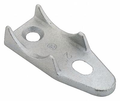RACO Back Spacer: 3 in Trade Size, Iron - Surface Mount Clamps for Conduit & Pipe