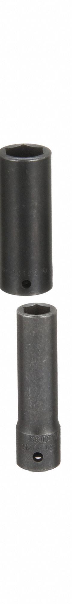 ABILITY ONE Impact Socket Set: 1/2 in Drive Size, Small Set (0-50 pieces) Set Size, 15 Pieces (MPN 5130-01-650-3996). Key specifications — attr1204251: ABILITY ONE; attr1215453: 1/2 in; attr1215454: 11 mm - 24 mm; attr1224229: Friction.