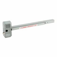 ALARM LOCK Exit Door Alarm: 9 V DC, Aluminum, Siren, 99 dB Sound Level (MPN 700X28). Key specifications — Power Source: Battery; Brand: ALARM LOCK; Sound Type: Siren; Alarm Body Material: Aluminum.