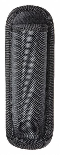 HEROS PRIDE Baton Holder: Black, Nylon, Ballistic, 6 1/4 in x 2 1/4 in, Snap Closure (MPN 1078). Key specifications — attr188437: Black; attr188438: Nylon; attr188431: Baton Pouch.