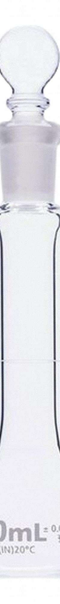 GLOBE SCIENTIFIC Glass Flasks: 10 mL, Colorless, B, 0.04 mL, Includes Closure, 90 mm Overall Ht (MPN 8250010). Key specifications — Tolerance: 0.04 mL; Body Color: Colorless; Brand: GLOBE SCIENTIFIC; Compatible with Stopper Size: 9; USP Specification: Type I.