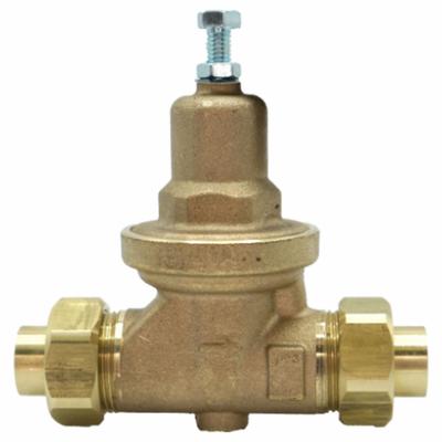 APOLLO Water Pressure Reducing Valve: NPT x NPT, 1 1/4 in Pipe Size, Bronze - High Capacity Water Pressure Regulators