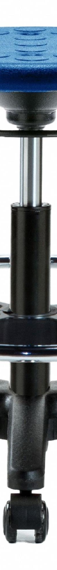 Stool: Polyurethane, Ht Range 17 3/4 in to 25 1/2 in, 13 in Seat Wd, 13 in Seat Dp, 0 Glides, Blue (MPN IPMBSO-RG-CF-RC-BLU). Key specifications — Brand: APPROVED VENDOR; Foot Support: Yes; Base Material: Fiberglass; ESD-Safe: Not ESD Safe; Number of Casters: 5.
