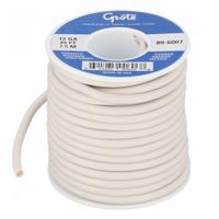 GROTE Primary Automotive Wire: GPT, 25 ft, 1 Conductor, 12 AWG, White, 60 V Volt (MPN 89-6007). Key specifications — Brand: GROTE.