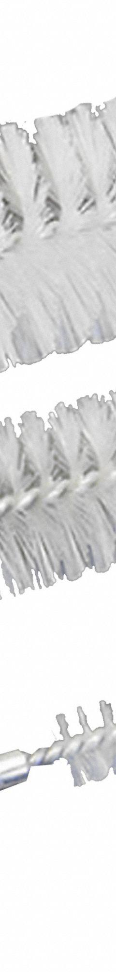 Utility Brush: 43 3/8 in Overall Lg, Nylon, Aluminum, White, 1 3/8 in Bristle Lg (MPN 0628617). Key specifications — Brand: COLE-PARMER; Non-Sparking: No; Bristle Color: White; Bristle Material: Nylon.