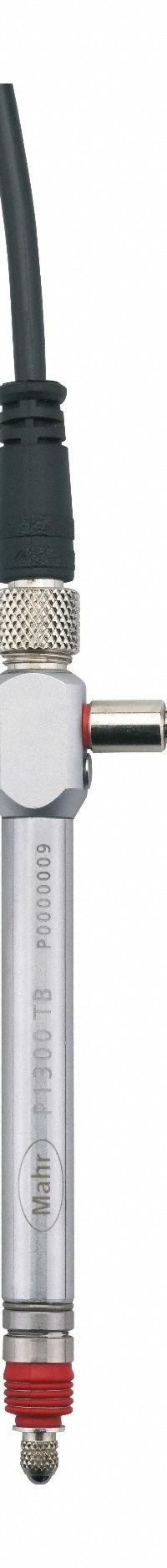 MILLIMAR Inductive Probe: Mahr Millimar Series, Plunger, 3 µm Accuracy, 2.5 m Cable Lg, P1300 TB. Key specifications — attr1183971: Plunger; attr1183954: P1300 TB; attr1183957: Mahr Millimar Series; attr1183961: 3 µm; attr1184010: MILLIMAR.
