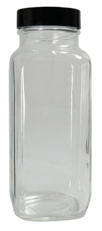 QORPAK Mixing/Storage/Sampling Bottle: 60 mL, 28-400, Phenolic, Pulp/Vinyl, Colorless, 48, Clear (MPN GLC-01298). Key specifications — Screw Closure Size: 28-400; Pre-Cleaned: None; Graduated: No; Brand: QORPAK; Body Color: Colorless.