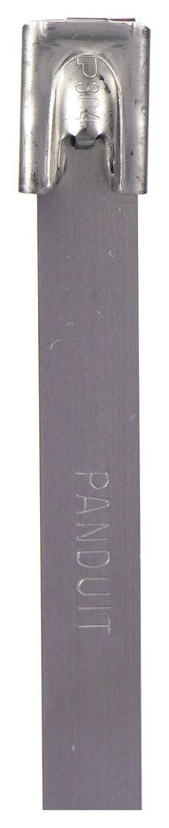 PANDUIT Cable Tie: 20 1/2 in Nominal Lg, 6 in Nominal Max. Bundle Dia., 0.31 in Wd, Silver, 50 PK (MPN MLT6H-LP316). Key specifications — Brand: PANDUIT; Locking Style: Ball Lock; Color: Silver.