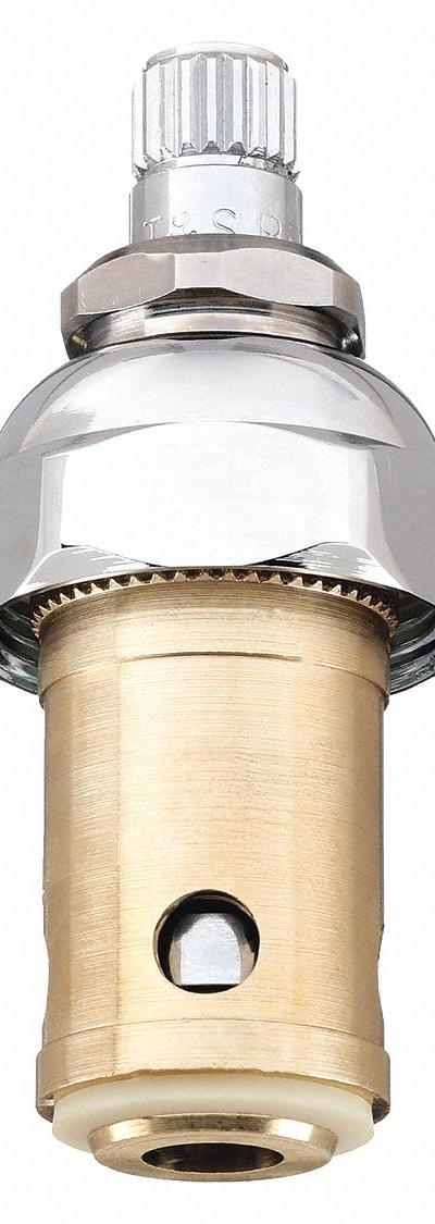 T&S BRASS Cartridge Assembly: For Quarter-Turn Eterna Spindle Series - Compression Faucet Cartridges