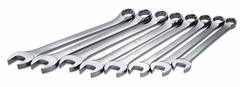 SK PROFESSIONAL TOOLS Combination Wrench Set: Alloy Steel, Chrome, 8 Tools, 15° Head Offset Angle (MPN 86048). Key specifications — attr309520: Chrome; attr309519: Alloy Steel; attr324929: SK PROFESSIONAL TOOLS; attr309522: No; attr309533: No.