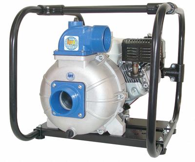 IPT PUMPS Engine Driven Pump: 5 hp, 3 in MNPT, 3 in MNPT, 270 gpm Flow Rate @ 20 Ft. of Head - Engine-Driven Trash Pumps