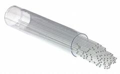 CHEMGLASS Capillary Tube: Capillary Tube, 1.8 mm Body Dia, 90 mm Overall Ht, Colorless, Glass, Round (MPN CG-1841-01). Key specifications — Graduated: No; Includes Closure: No; Body Color: Colorless; Brand: CHEMGLASS; Bottom Shape: Round.