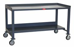JAMCO Workbench: Fixed Ht, Steel, 72 in x 36 in, 1,400 lb Overall Load Capacity, Gray, Lower Shelf (MPN MW472P505GP). Key specifications — Brand: JAMCO.
