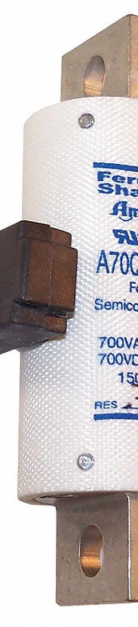 Semiconductor Fuse: A70QS Series, Fast-Acting, 125 A, 700 V AC, 700 V DC DC Volt Rating, Indicating (MPN A70QS125-4IL). Key specifications — Series: A70QS; Brand: MERSEN; Voltage Type: AC/DC.