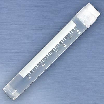 APPROVED VENDOR Cryogenic Vial: Cryogenic, Polypropylene, 5 mL, 12.5 mm Body Dia, Sterile - Plastic Cryogenic Vials