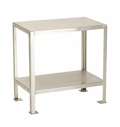 JAMCO Work Table: Fixed Ht, Stainless Steel, 36 in x 24 in - Stainless-Steel-Top Worktables