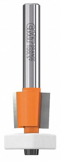 CMT Flush Trim Profile Router Bit: Fractional Inch, Carbide Tipped, 1/2 in Cutter Dia., 2 Flutes (MPN 807.128.11). Key specifications — attr325197: CMT.