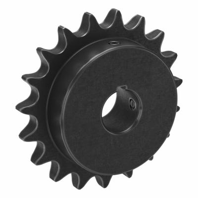 TRITAN Roller Chain Sprocket: 60, For 3/4 in Chain Pitch, 1 1/8 in Bore Dia, 19 Teeth - Size 60 Fixed-Bore Roller Chain Sprockets