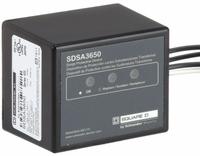 SQUARE D Surge Protection Device: Three Phase, 347/600V AC Wye, 1800V (L-N)/3000V (L-L), 510 V AC (MPN SDSA3650). Key specifications — Voltage: 347/600V AC Wye; Max. Continuing Operating Voltage: 510 V AC; Voltage Protection Rating: 3000V (L-L); Enclosure Material: Plastic; Max. Surge Current per Mode: 40kA; Brand: SQUARE D.