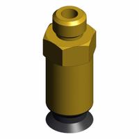 SMC Vacuum Pad: Flat, M5 x 0.8, 6 mm Pad Dia, Silicone, Black, 40, 20 mm Pad Ht, ZPT (MPN ZPT06US-A5). Key specifications — attr1019101: ZPT06US-A5; attr1019103: SMC; attr1019107: 40.