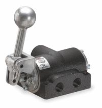 ARO Manual Air Control Valve: K, Four-Way / Two-Position, Lever, Gray, 83 scfm Flow Rate - Max (MPN K213LS). Key specifications — attr1092903: Gray; attr1086905: Spring Return; attr1086907: K; attr1086914: Normally Open; attr1086904: Manual Air Control Valve; attr1086871: K213LS.