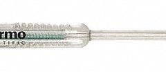 THERMO SCIENTIFIC Electrode: 9110DJWP, pH, 0 to 14 pH, Cylindrical, 1 m Cable Lg, BNC, Ceramic. Key specifications — Manufacturer Part Number: 9110DJWP; Product Type: Electrode; Junction: Ceramic; Connection Type: BNC; Test Parameters: pH; Tip Shape: Cylindrical; Material: Glass; Range: 0 to 14 pH.