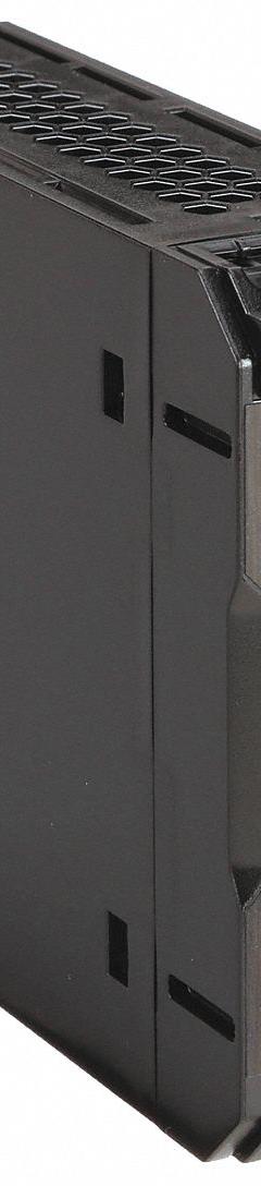 OMRON DC Power Supply: DIN Rail, 60 W Output Power - Rated, 4.5 A Current - Output, Single Phase (MPN S8VK-G06012). Key specifications — attr1044898: Single; attr1044874: Plastic; attr1044879: 100 to 240V AC; attr211400: OMRON.