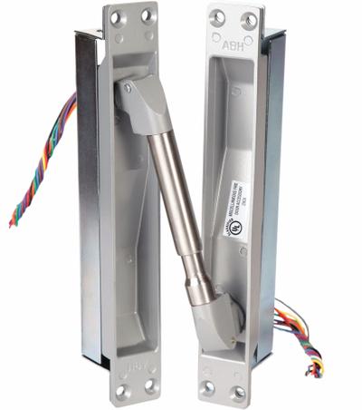 ABH Power Transfer: 24V DC, 1 A Current, Metal, 1 3/4 in Overall Lg - Electric Power Transfer Units for Door Alarms