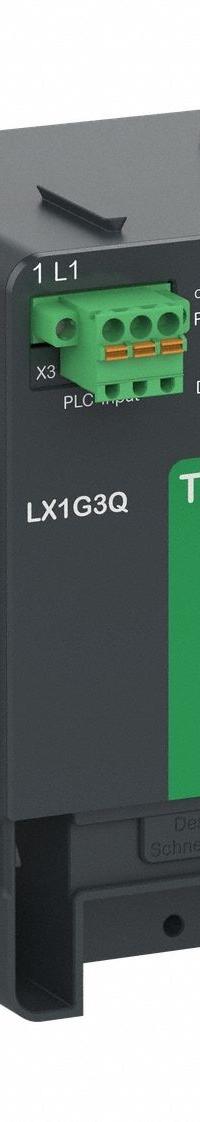 SCHNEIDER Module: Control Module, LX1G3RLSEA. Key specifications — Manufacturer Part Number: LX1G3RLSEA; Brand: SCHNEIDER; Compatible with Series: TeSys Giga.