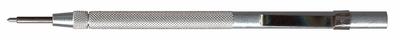 MOODY TOOL Reversible Shirt Pocket Scriber: ESD-Safe, Straight, Round, Aluminum, Knurled - Single-End Scribers