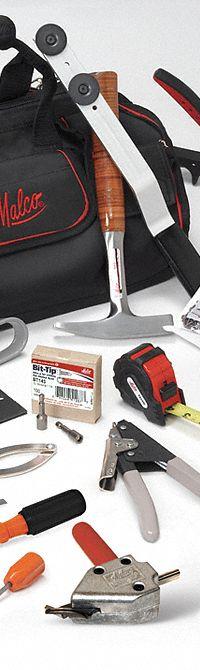 MALCO HVAC Tool Kit: 27 Total Pcs, Tool Bag (MPN DSKR). Key specifications — attr647963: (1) Bit-Tips; attr549017: (2) Hex Drivers; attr549018: None; attr549019: (1) Shears; attr549020: None; attr549021: (1) Duct Stretcher; attr539000: MALCO.