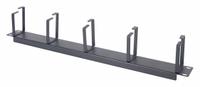 VIDEO MOUNT PRODUCTS Cable Manager: Horizontal, 1 U, Single Side Sides, 3 3/4 in Overall Dp, Black (MPN ERDRCM1). Key specifications — Color: Black; Orientation: Horizontal; Brand: VIDEO MOUNT PRODUCTS; Material: Steel; Number of Sides: Single Side.