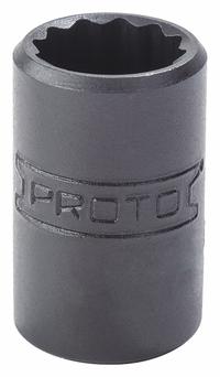 PROTO Socket: SAE, 1/4 in Drive Size, 9/32 in Socket Size, 12-Point, Std, Black Oxide, Socket (MPN J4709TB). Key specifications — attr1204417: PROTO; attr1204392: Black Oxide.