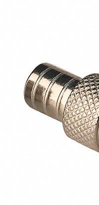 VITEK Coaxial Crimp Connector: Female, Connector, Silver, Crimp-On, RG-6, 1 GHz Max Freq, 100 PK (MPN VT-BNC-FRG6100). Key specifications — attr930438: Connector; attr930422: VITEK; attr930423: Silver; attr930429: Chrome Plated; attr930430: Female.