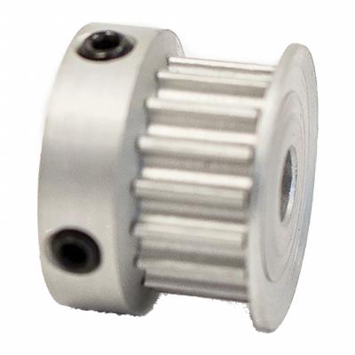 Dayton Timing Pulley: Modified Curvilinear, Fixed, For GT Timing Belt Section - GT Section Fixed-Bore Timing Pulleys with Hub