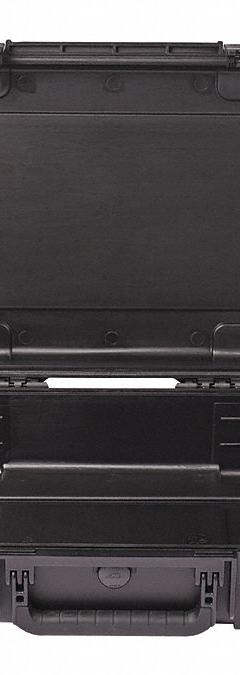 SKB Protective Case: 13 1/2 in x 42 1/2 in x 12 1/8 in, No Foam, Black, 2 Wheels, 22 lb Wt (MPN 3I-4213-12BE). Key specifications — Brand: SKB; Material: Plastic; Closure Type: Latches.