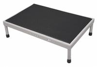 COTTERMAN Work Platform: 8 in Platform Ht - Max, 24 in Platform Wd, 24 in Platform Dp, Adj Ht, 8 in (MPN 1SAWP2424A8 A5-8 B1 P6). Key specifications — Brand: COTTERMAN; Color: Silver; Tread Type: Antifatigue Mat.