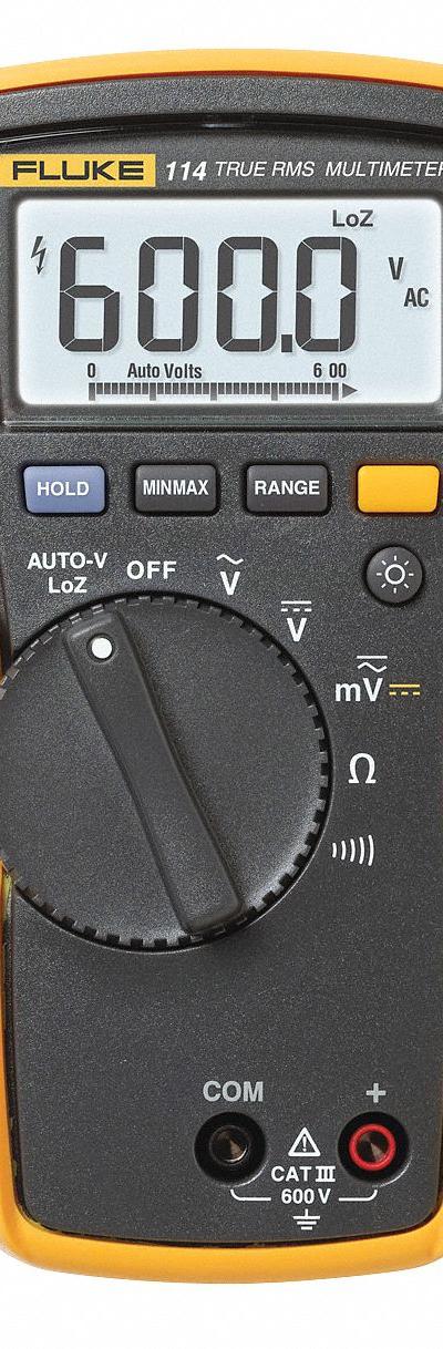FLUKE Digital Multimeter: TRMS - Standard Feature Multimeters