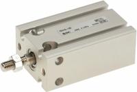 SMC Compact Cylinder: 16 mm Bore Dia, 15 mm Stroke Lg, Free Mounting, Aluminum, Magnetic Piston, CUK (MPN CDUK16-15D). Key specifications — attr946022: Free; attr946024: Single Rod; attr946038: CUK; attr1123057: Non-Rotating Rod; attr945997: SMC.