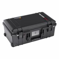 PELICAN Protective Case: Dividers, Black, Mobile, 11.91 lb Wt, Plastic, Polyurethane, Dividers (MPN 1535AIRTPF). Key specifications — Closure Type: Press and Pull Latches; Brand: PELICAN.