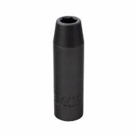 PROTO Impact Socket: 1/2 in Drive Size, SAE, 7/16 in Socket Size, 6-Point, Deep, 3 1/4 in Overall Lg (MPN J7314HT). Key specifications — attr1215501: PROTO; attr1215515: Black Oxide; attr1215518: 7/16 in.