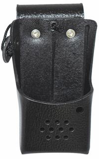 MOTOROLA Case with Fixed Belt Loop: Fits Motorola, Black, Hard Leather, Belt Loop/Cases, Leather (MPN AAJ14X506 LCC-134LD). Key specifications — Material: Hard Leather; Compatible Radio Brand: Motorola; Manufacturer Part Number: AAJ14X506 LCC-134LD; Compatible Radio Series: VX-454; Product Type: Case with Fixed Belt Loop; Color: Black; Brand: MOTOROLA; Compatible Radio Manufacturer Model Number: VX-459 with Display and High Capacity Battery.