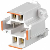 LEVITON Lampholder: Lamp Holder, 4-Pin (G24q-3), 1 3/8 in Overall Lg, 75 W Watt, 600V AC Volt, White (MPN 26725-403). Key specifications — attr234509: 4-Pin (G24q-3); attr234515: 600V AC; attr327041: Lamp Holder; attr239872: LEVITON; attr234516: White; attr234535: 16 ga Panel Thickness.