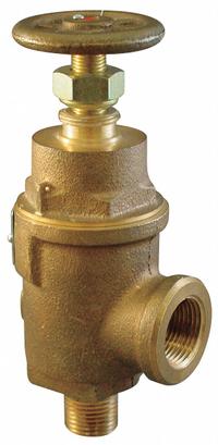 KUNKLE VALVE Adjustable Relief Valve: FNPT x MNPT, 2 in x 2 in, Bronze, 514 psi Max. Op Pressure (MPN 0019-H10-MG0050). Key specifications — Brand: KUNKLE VALVE.