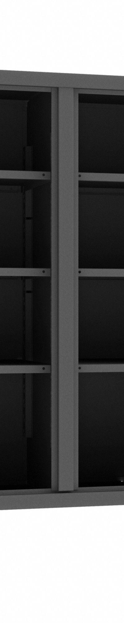 DURHAM MFG Storage Cabinet: 48 in x 24 in x 66 in - Shelf-Style Shift Cabinets