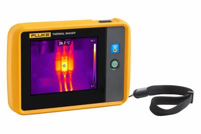 FLUKE Infrared Camera: 50° x 38°, Wireless, 320 x 240, Handheld, Digital Display - Pocket Size Infrared Cameras