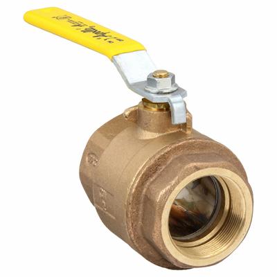 APOLLO Manual Two-Way Ball Valve: 2 in, Bronze, Straight, FNPT x FNPT - Bronze Ball Valves