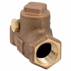 MILWAUKEE VALVE Low Lead Swing Check Valve: Swing, Inline Valve Body, 1/4 in Pipe Size, FNPT x FNPT (MPN UP509-1/4). Key specifications — Brand: MILWAUKEE VALVE.